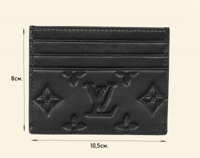 Картхолдер LV из натуральной кожи 3715