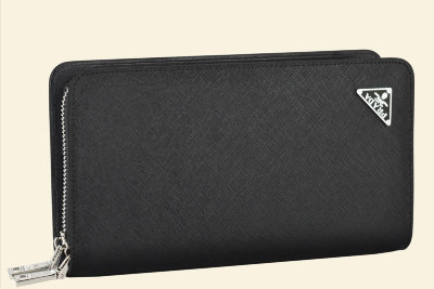 Барсетка на молнии Prada мужская