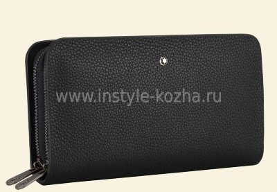 Клатч барсетка Mont Blanc на молнии