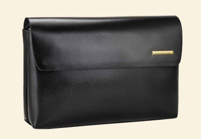 Барсетка Ermenegildo Zegna из натуральной кожи 3337
