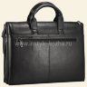 Мужская черная сумка-портфель Giorgio Armani для документов