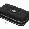 Портмоне Chrome Hearts из натуральной кожи 3745