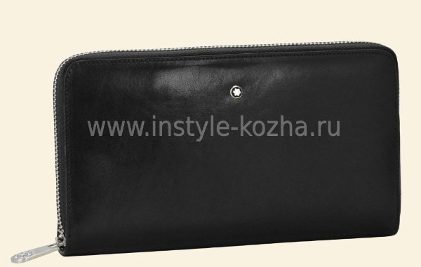 Клатч-органайзер из гладкой кожи MontBlanc