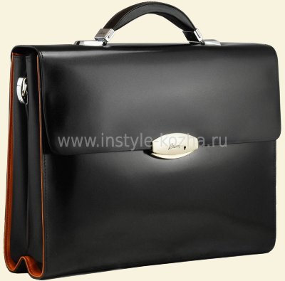 Портфель кожаный Brioni