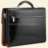 Портфель кожаный Brioni арт.899