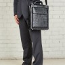 Портфель Grantson Black Caiman арт.1837