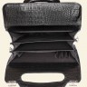 Портфель Grantson Black Caiman арт.1837