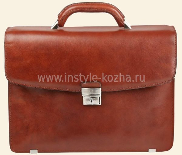Портфель Sergio Belotti мужской  8008 milano brown арт.1839