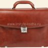 Портфель Sergio Belotti мужской  8008 milano brown арт.1839