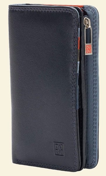Кошелек кожаный DuDu серии Baleari арт.D-2887 (navy)
