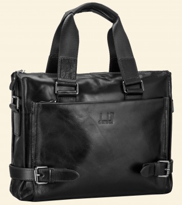 Портфель Dunhill из натуральной кожи 